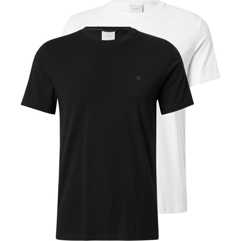 Calvin Klein Tričko azúrová / biela 66105564