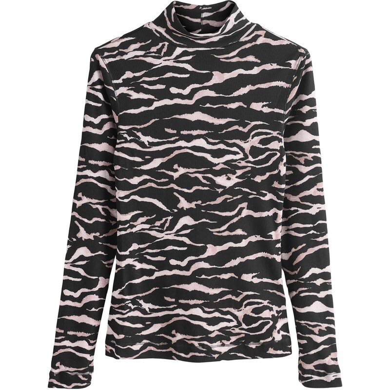 Next Tričko béžová / čierna 66090907