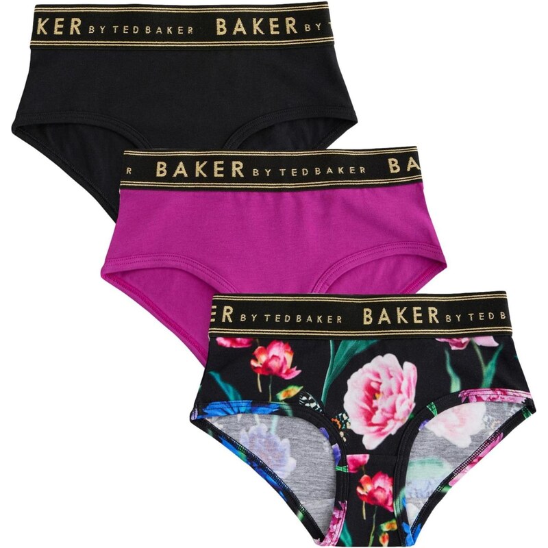 Baker by Ted Baker Nohavičky tmavozelená / fialová / ružová / čierna 66090980