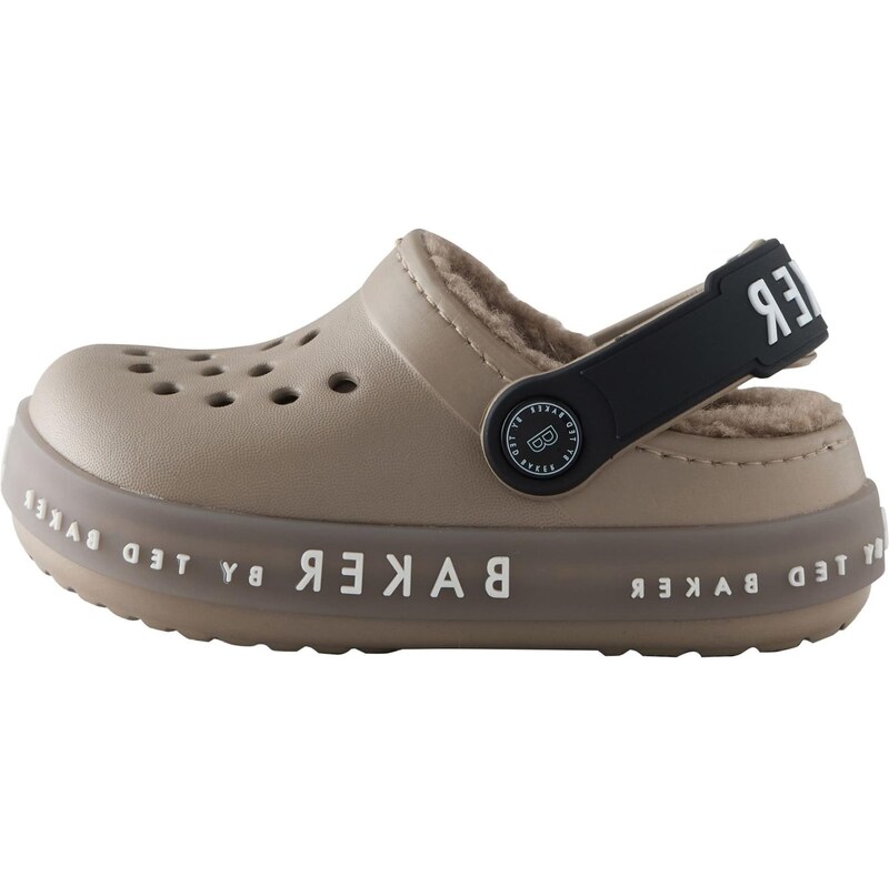 Baker by Ted Baker Otvorená obuv farby bahna / čierna / biela 66090991