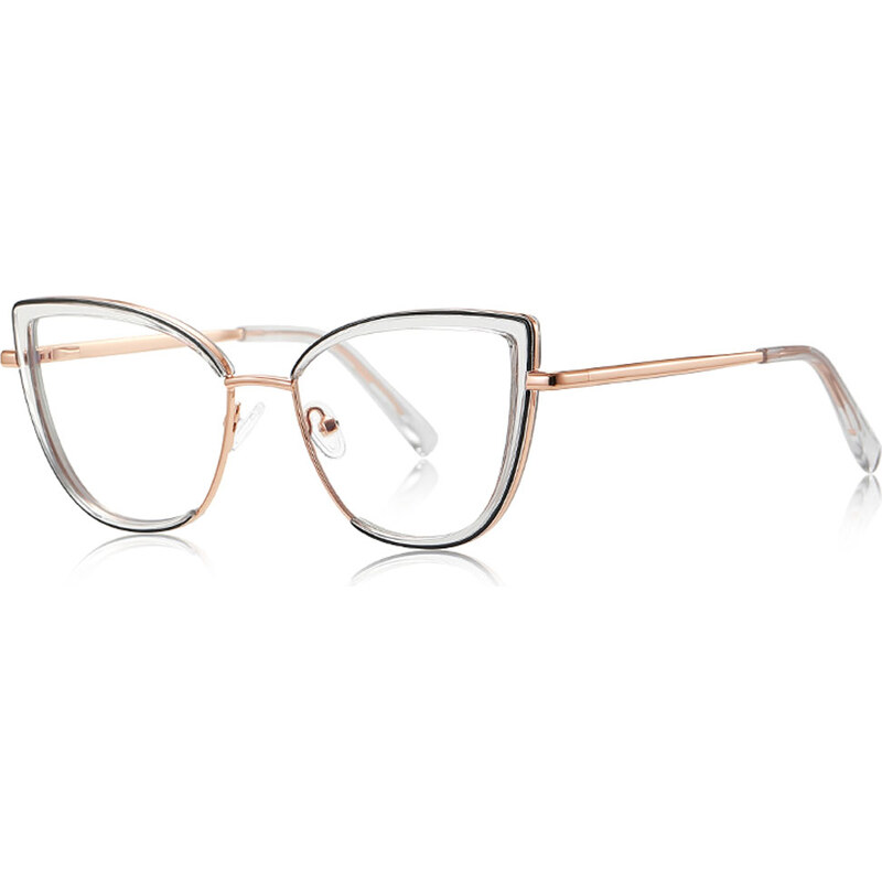 VeyRey dámske cat-eye dámske okuliare blokujúce modré svetlo Phuftes 66090580