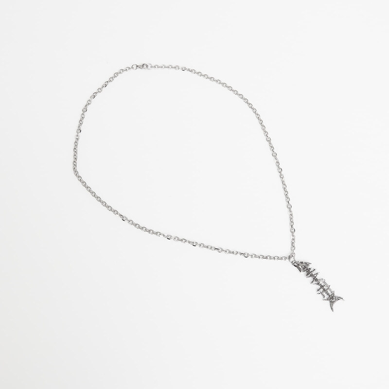 Wasted Paris U Surrender Necklace Silver Universal 66091739