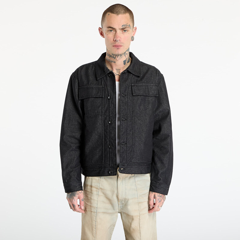 Bunda Vans LX McAvoy Lined Trucker Black Rinse L 66096118