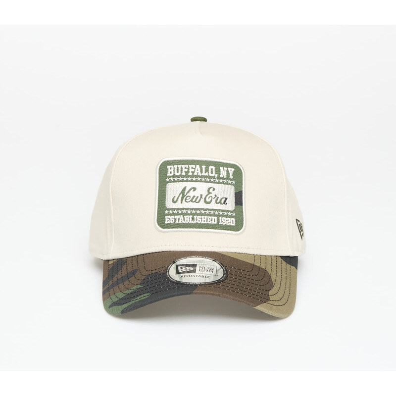 Šiltovka New Era Camo Patch 9FORTY E-Frame Adjustable Cap Cream 66096171