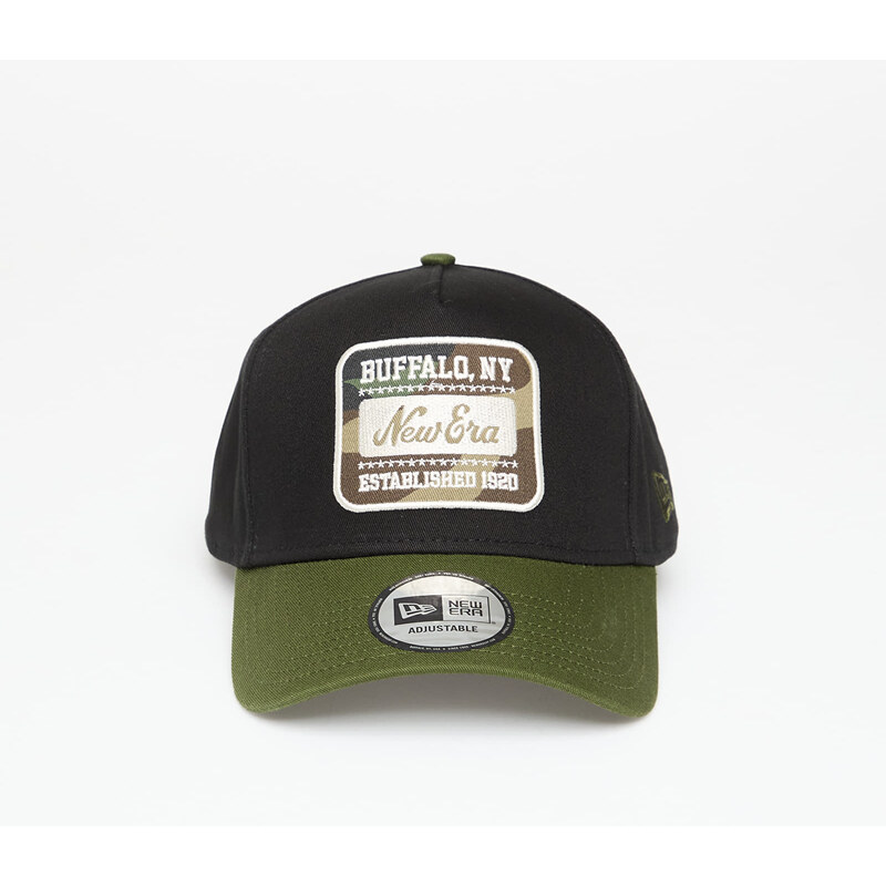 Šiltovka New Era Camo Patch Black 9FORTY E-Frame Adjustable Cap Black/ 66096152