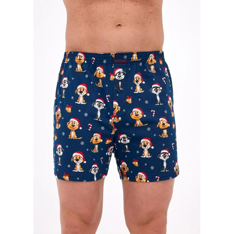 Boxerské šortky Cornette 016/20 Psy Vianoce S-2XL 66095126