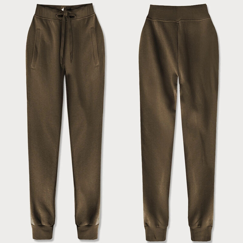 J.STYLE Tepláky vo farbe umbra (CK01-161) 66095294