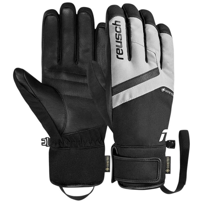Rukavice Reusch Booster GORE-TEX r. 8,5 čierno-biele 66656241