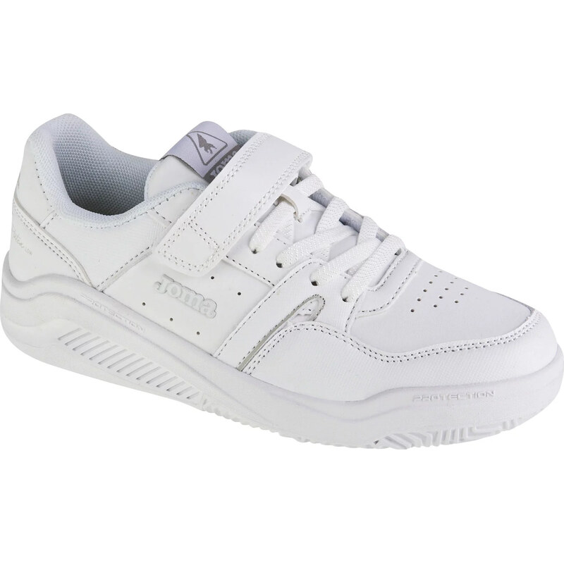 Biele detské tenisky Joma Platea Low Jr 2402 JPLAS2402V 50018140
