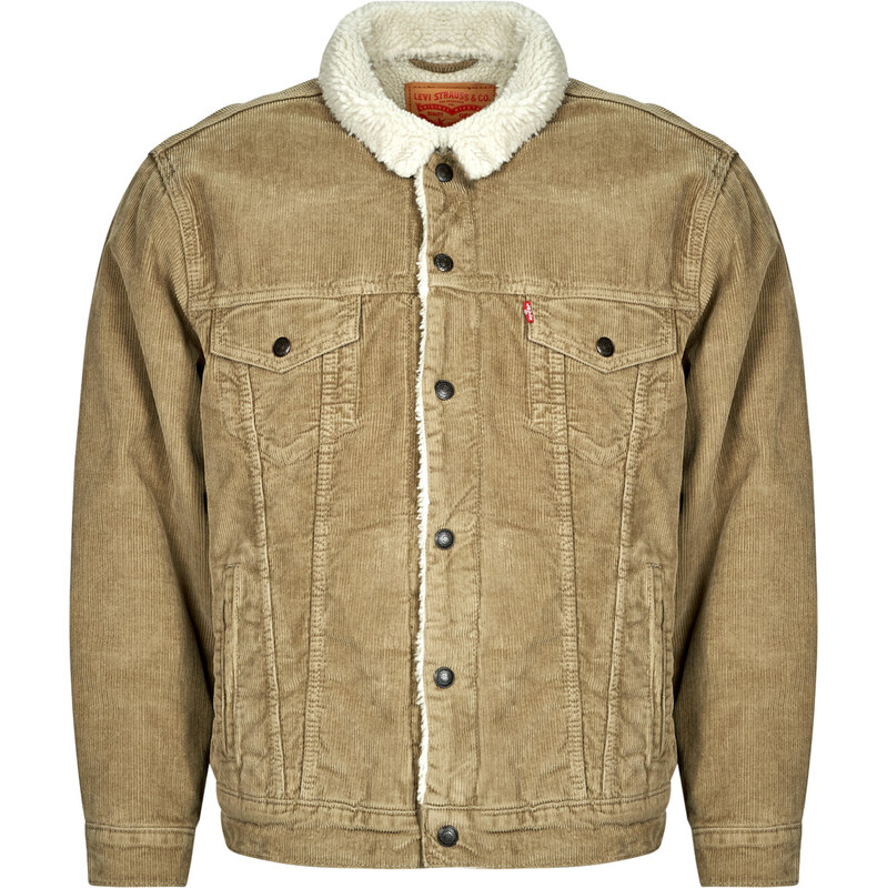 Levis Džínsové bundy RELAXED FIT SHERPA TRKR Levis 66095469