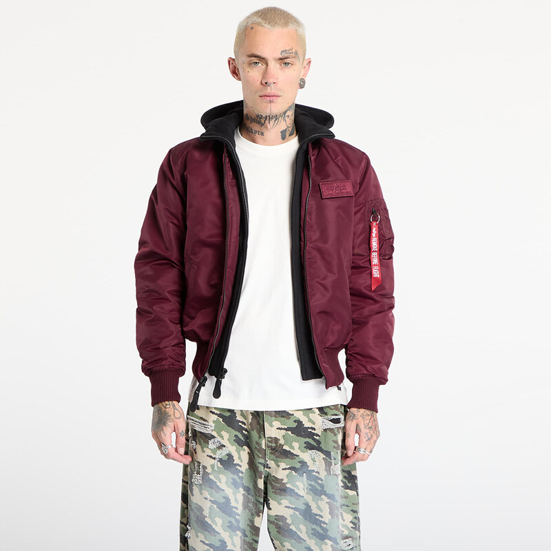 Bunda Alpha Industries MA-1 D-Tec Dark Cherry L 66096113