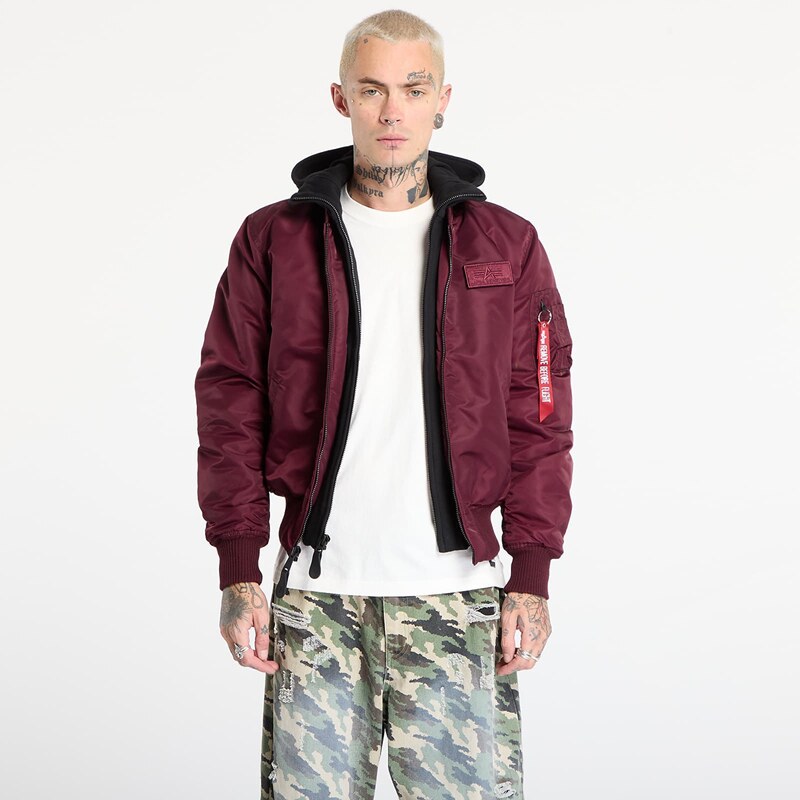 Bunda Alpha Industries MA-1 D-Tec Dark Cherry M 66096147