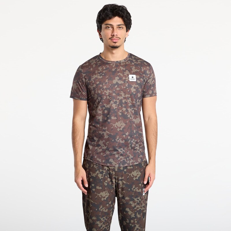 Tričko SAYSKY Camo Combat T-Shirt Brown AOP M 66096146