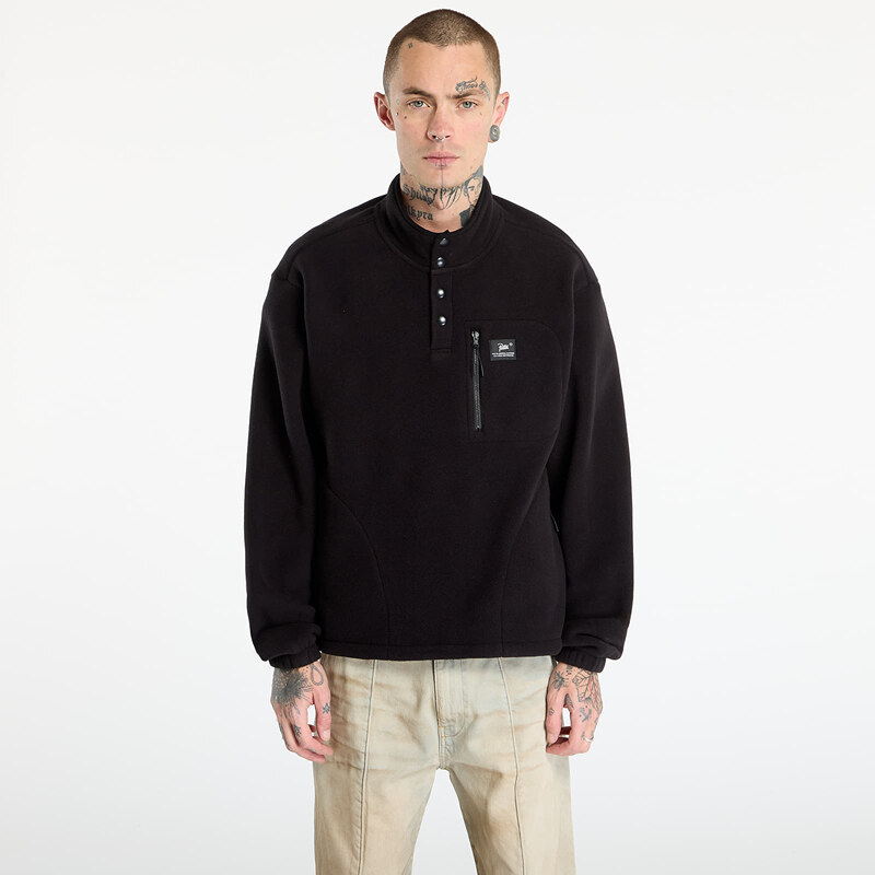 Mikina Patta Sherpa Fleece Overhead UNISEX Black L 66089277