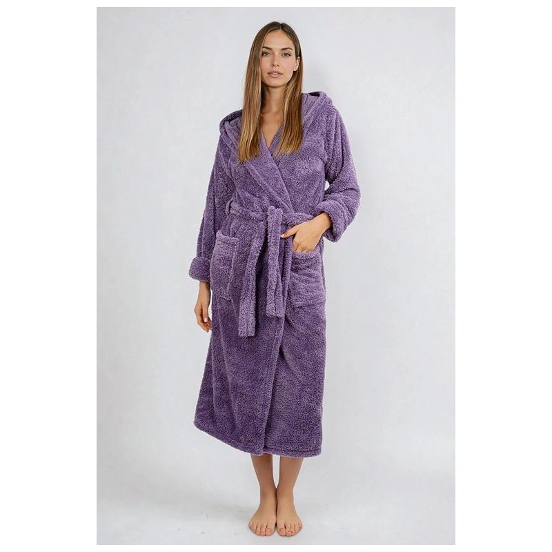 DKaren Dlhý župan Diana fialový 5536279