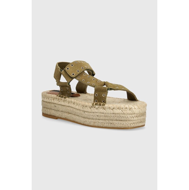 Semišové sandále Pepe Jeans PLS90660 58234338