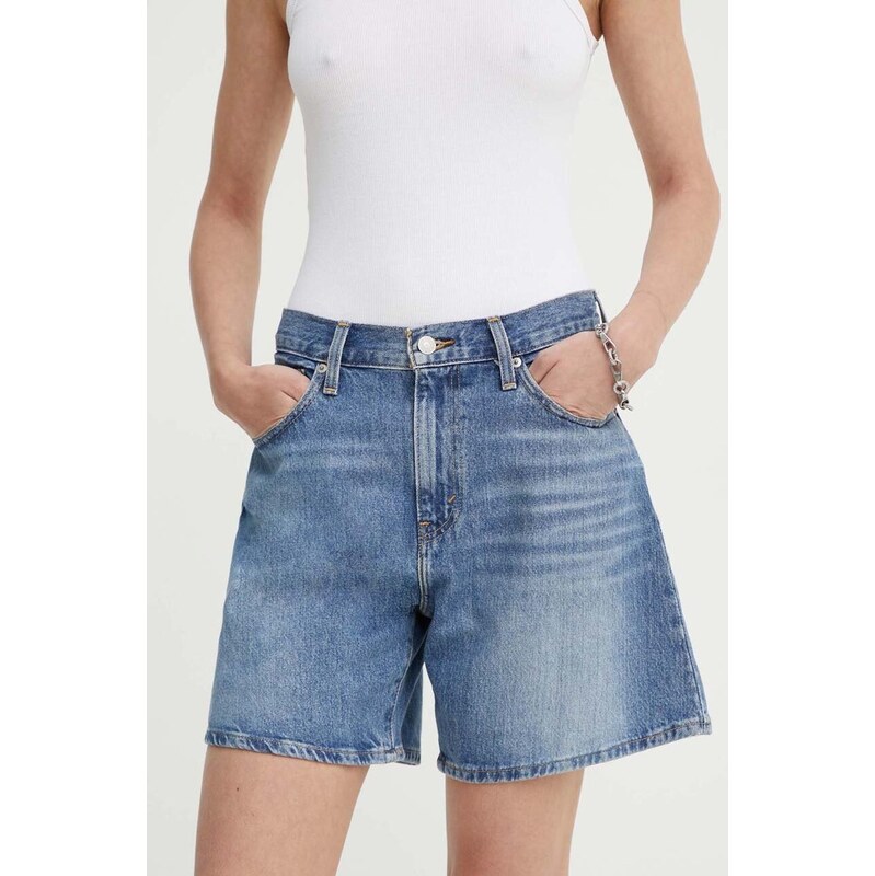 Levis šortky dámske rifľové HIGH BAGGY SHORT 52399023