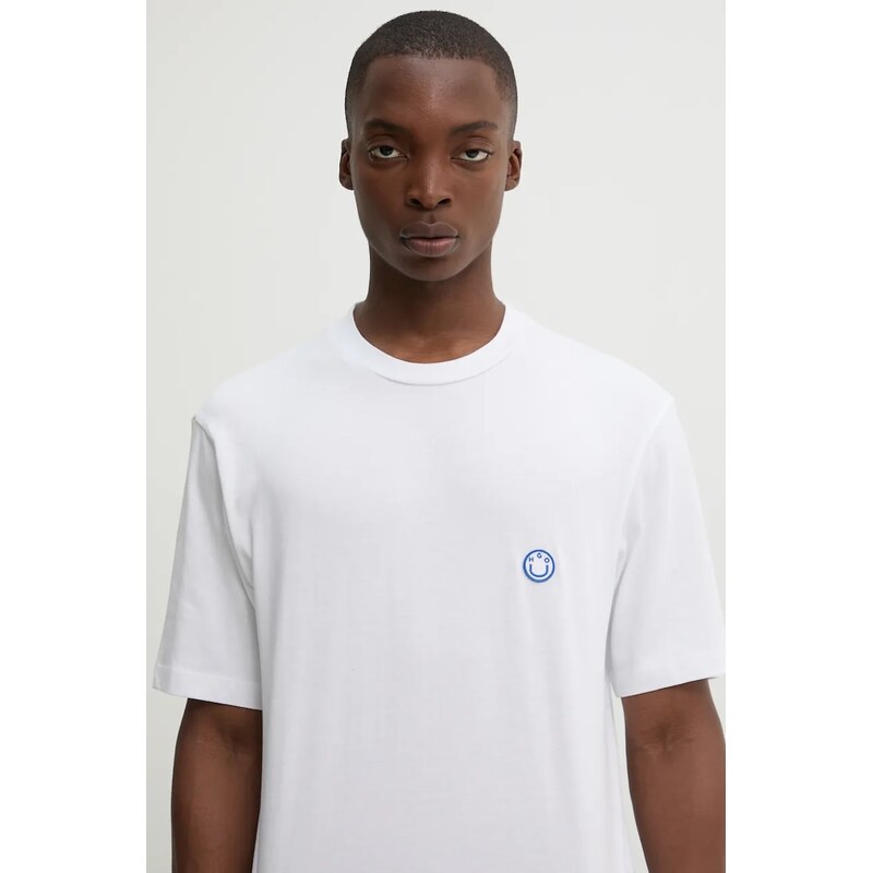 Bavlnené tričko Hugo Blue Niley 55343128