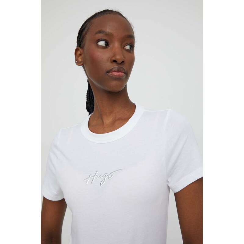 Bavlnené tričko HUGO 47580417