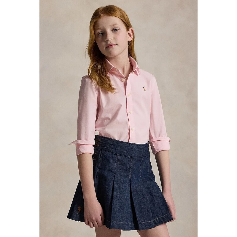Detská bavlnená košeľa Polo Ralph Lauren 61251344
