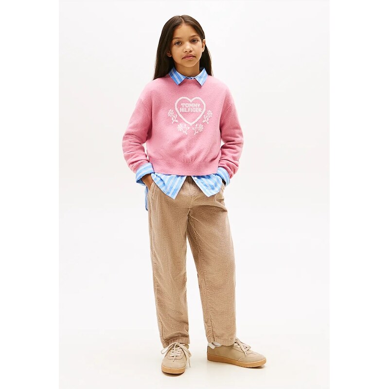 Detské bavlnené nohavice Tommy Hilfiger 66062380