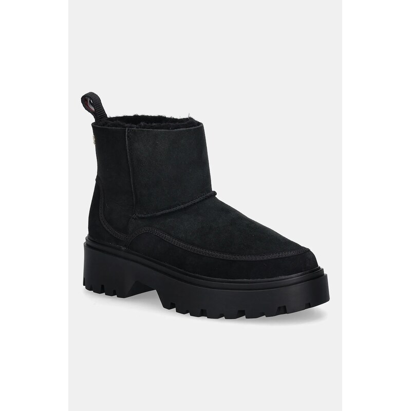 Semišové topánky Tommy Hilfiger REAL SHEARLING PULLON 66083171