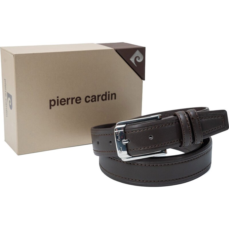 Kožený opasok Pierre Cardin 66096552