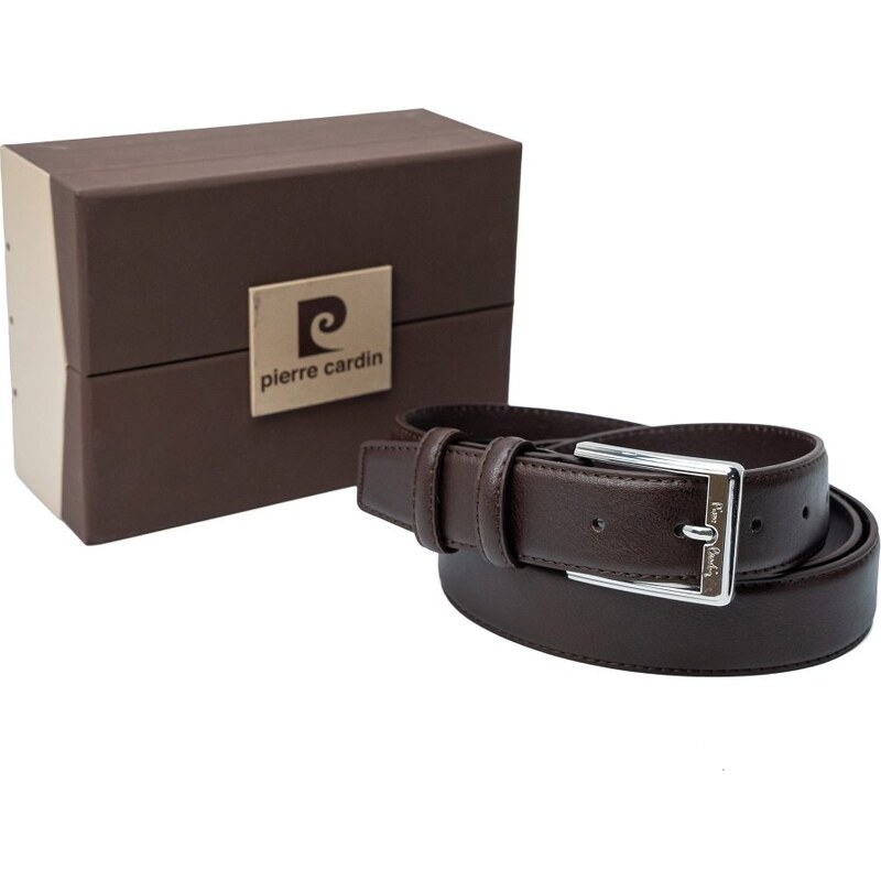 Kožený opasok Pierre Cardin 2510-BR 66096553