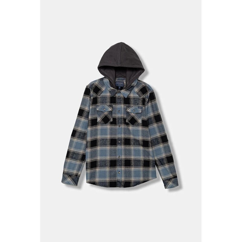 Detská bavlnená košeľa Guess 65482015