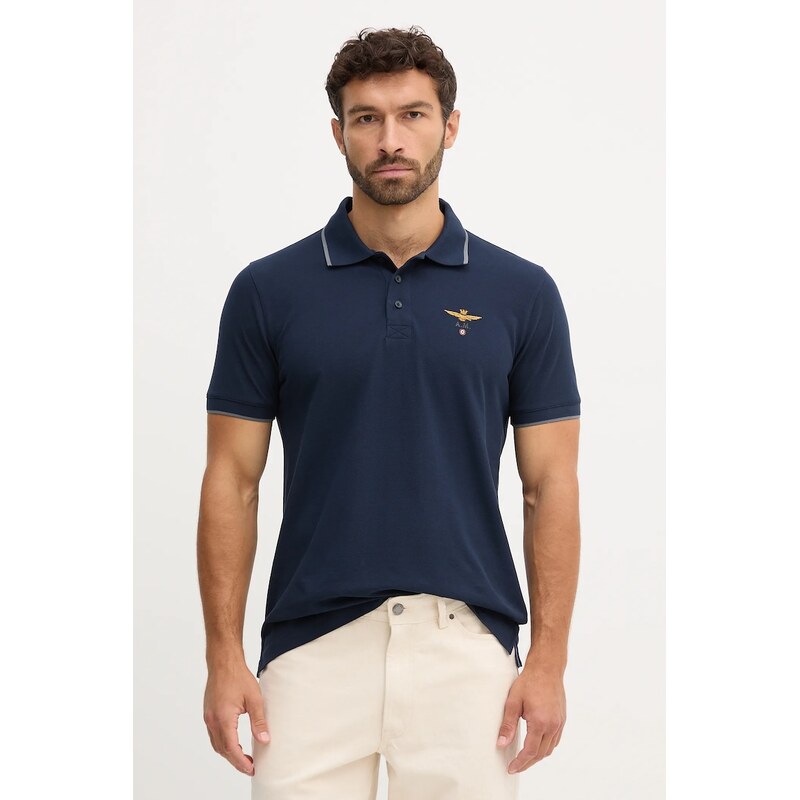 Bavlnené polo tričko Aeronautica Militare 64941431