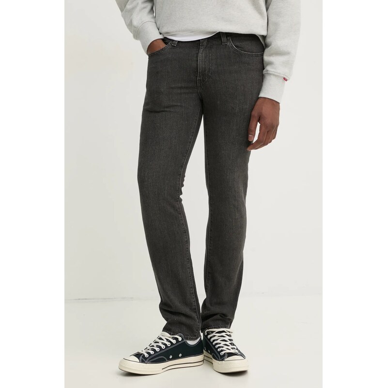 Džínsy s prímesou ľanu Levis 511 SLIM 511 SLIM 62575028