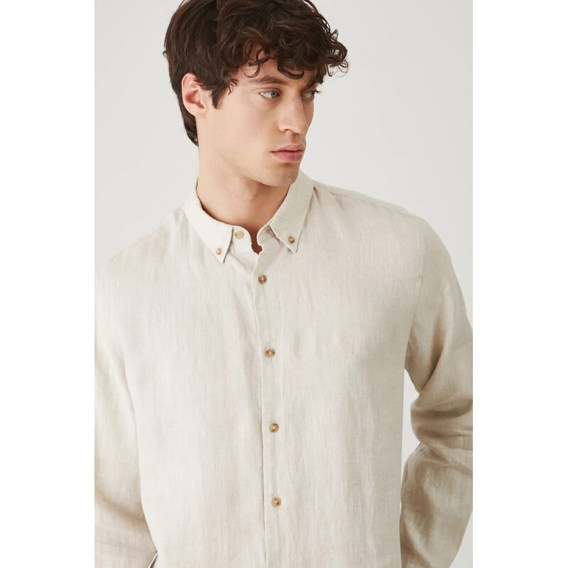 Ľanová košeľa Medicine 66512820