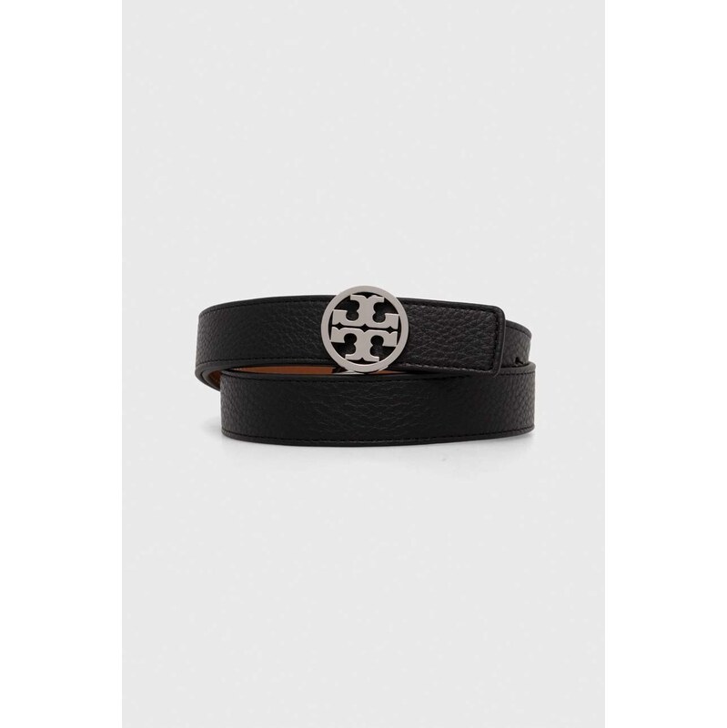 Obojstranný kožený opasok Tory Burch 1 Miller Reversible 64305958