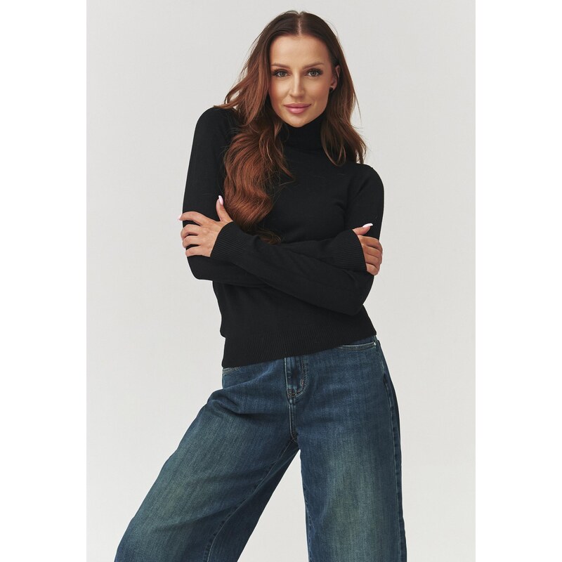 Makadamia Dámsky rolák s viskózou | čierna C11 66101606