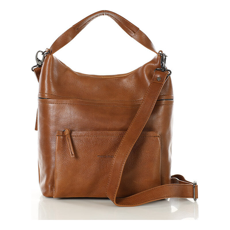 MARCO MAZZINI camel crossbody kabelka (R304b) 52672594