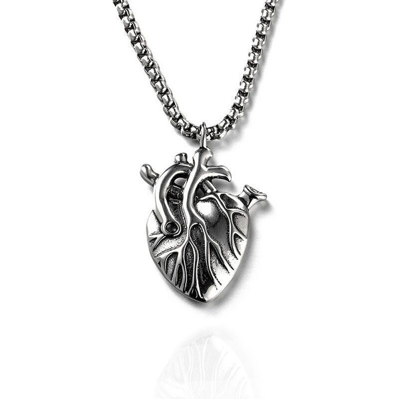 Impress Jewelry Prívesok z chirurgickej ocele Srdce Heartbeat 65228436