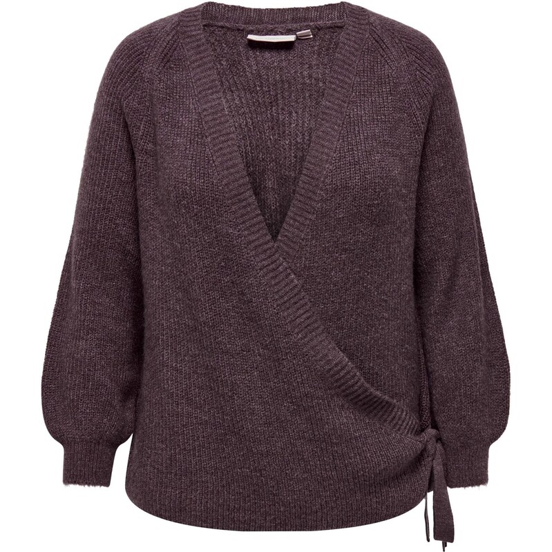 ONLY Carmakoma Sveter hnedá 66119608