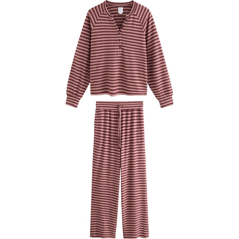 Next Pyžamo ružová / burgundská 66105378