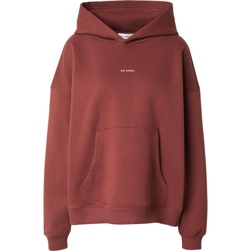 OH APRIL Mikina Boyfriend ohnivo červená 66105436