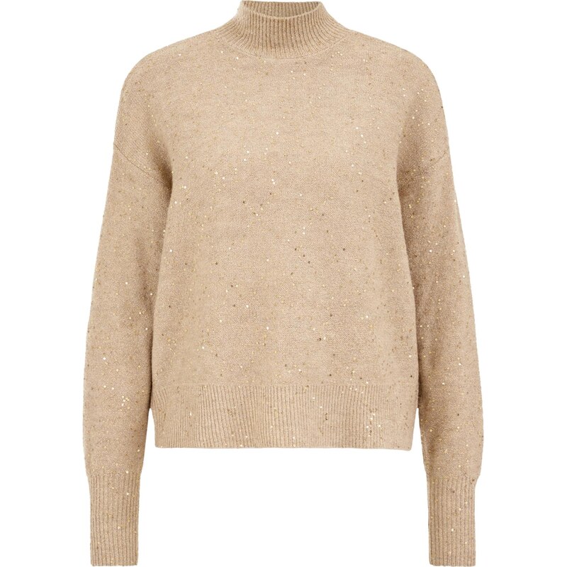 WE Fashion Sveter béžová 66105498