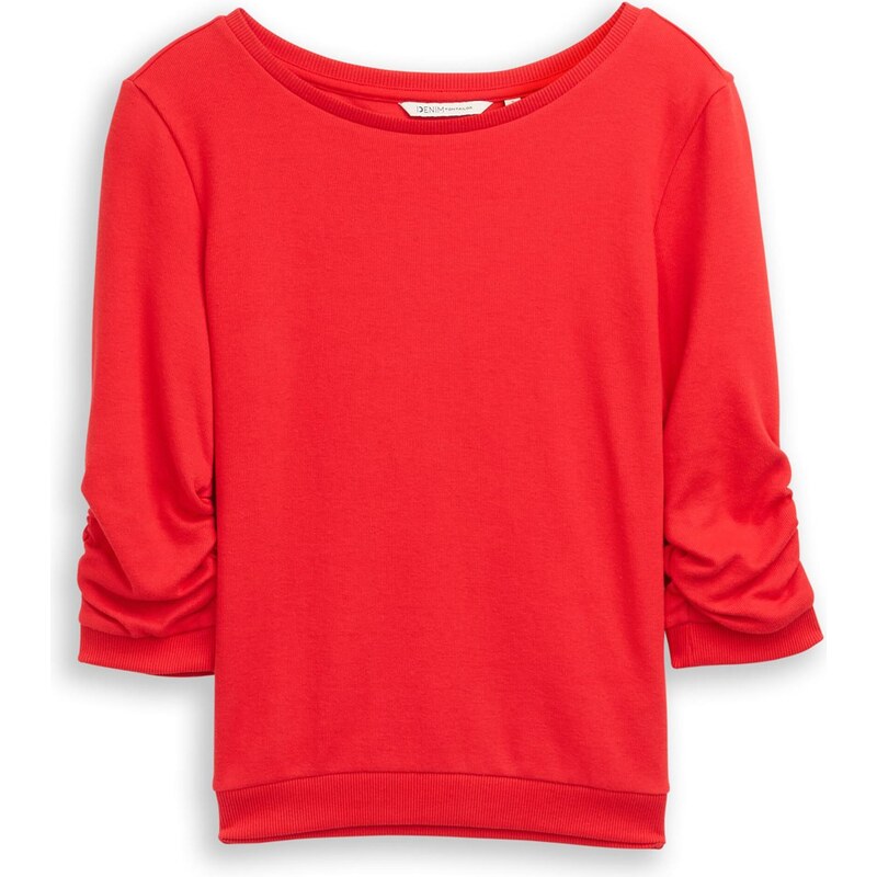 TOM TAILOR DENIM Mikina červená 66105611