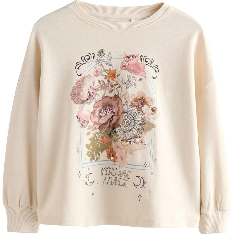 Next Tričko nebielená / olivová / ružová / čierna 66105790