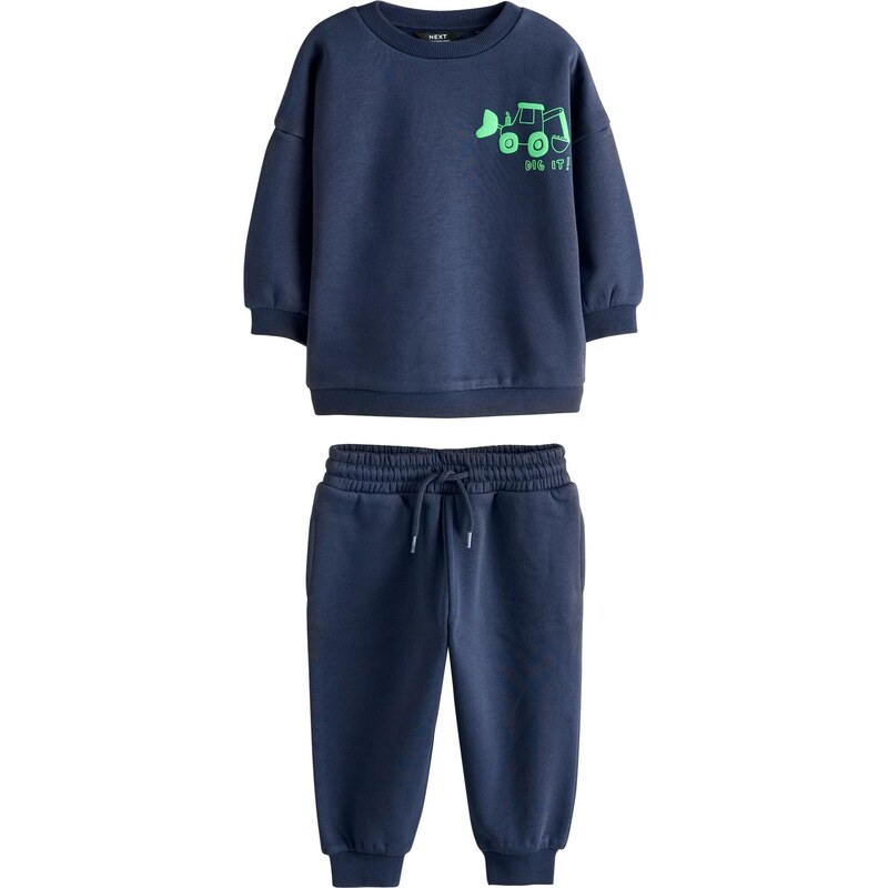 Next Set námornícka modrá / svetlozelená 66105816