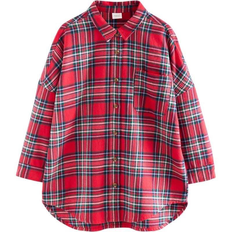 Next Blúzka námornícka modrá / tmavozelená / červená / biela 66105884