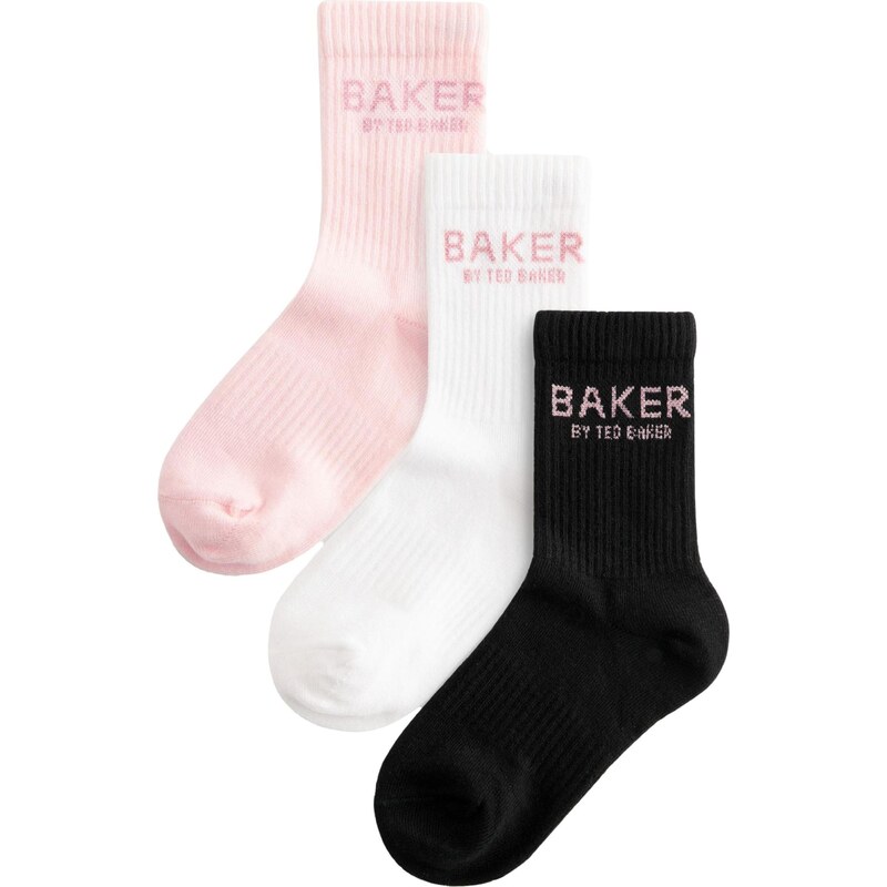 Baker by Ted Baker Ponožky ružová / čierna / biela 66105855