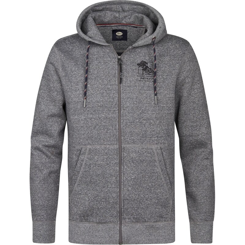 Petrol Industries Tepláková bunda antracitová / čierna 66105942