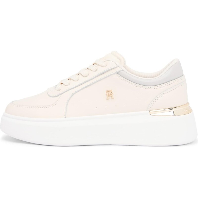 TOMMY HILFIGER Nízke tenisky béžová / sivá 66105958