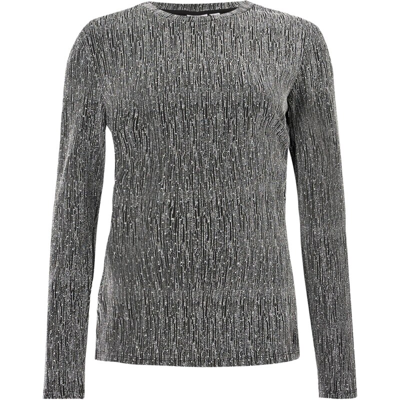 PIECES Tričko PCMAEVE antracitová / strieborná 66105992