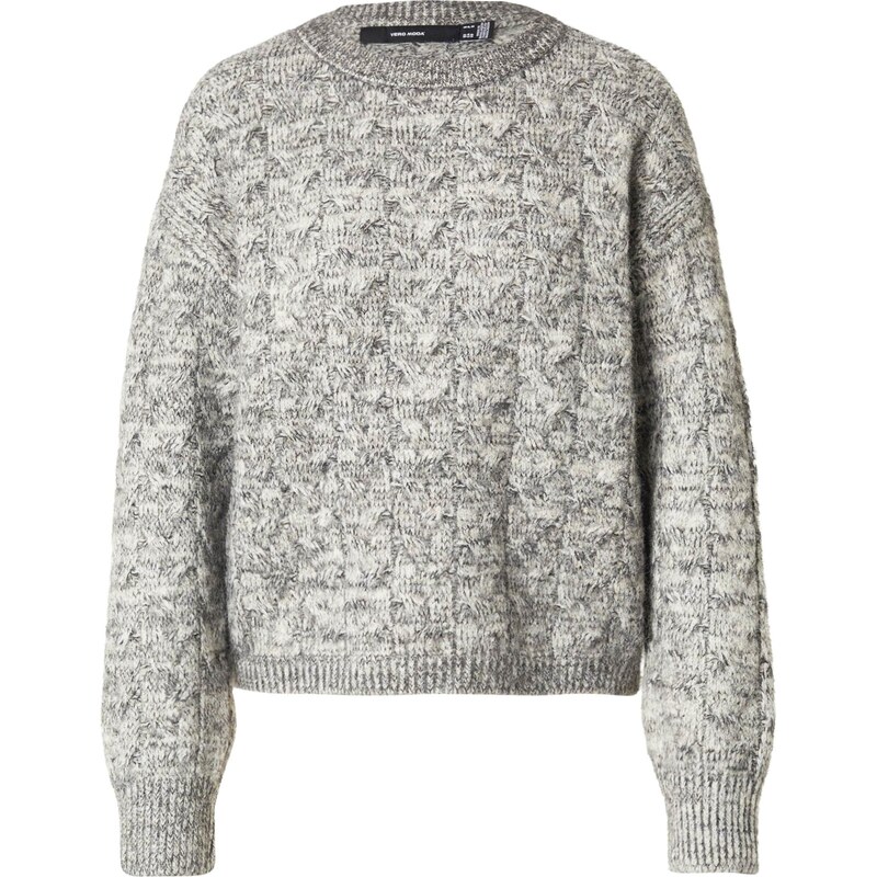 VERO MODA Sveter VMIDA sivá melírovaná 66106006
