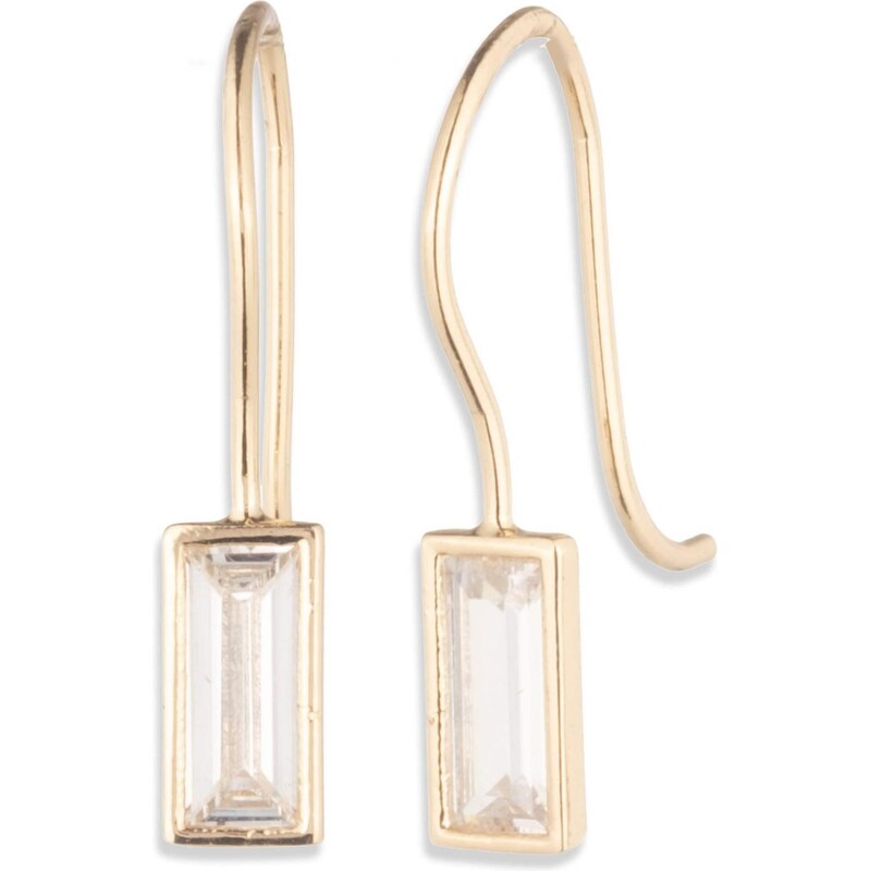 Lauren Ralph Lauren Náušnice zlatá / priehľadná 66106013